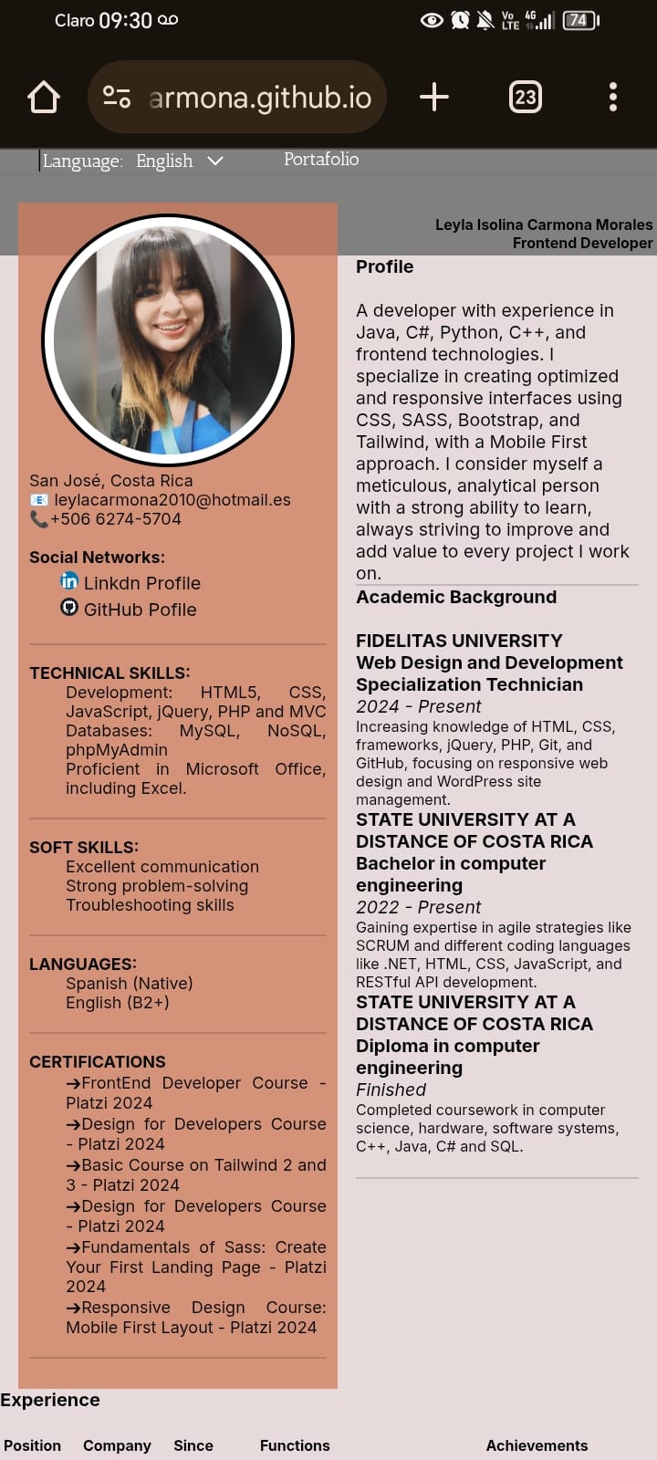 CV Online
